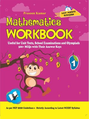 cover image of Mathematics Workbook Class 1
